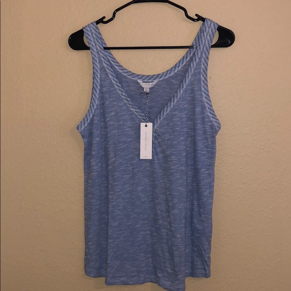 Lucky Brand Embroiled Tank Top